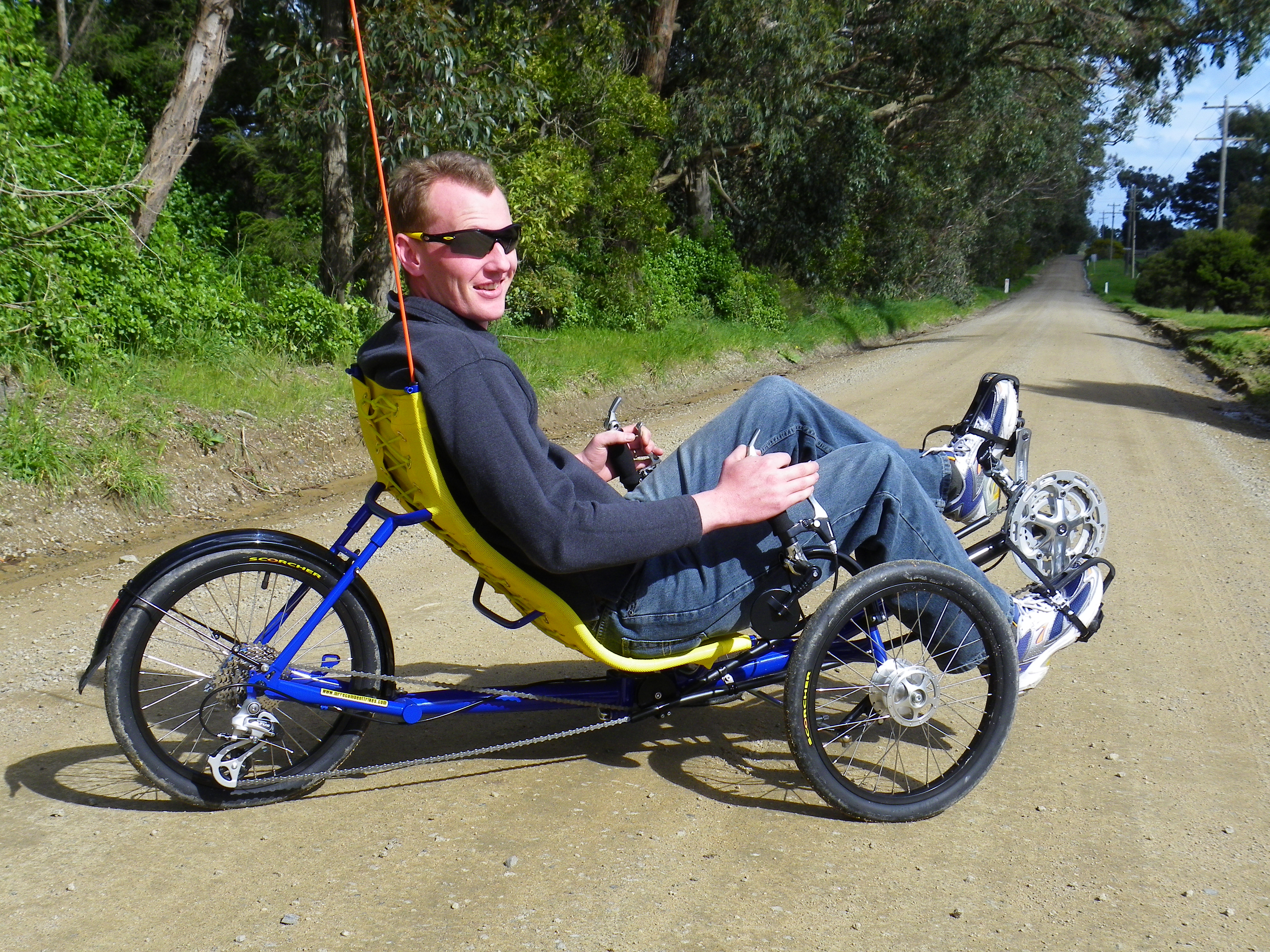 recumbent bike road